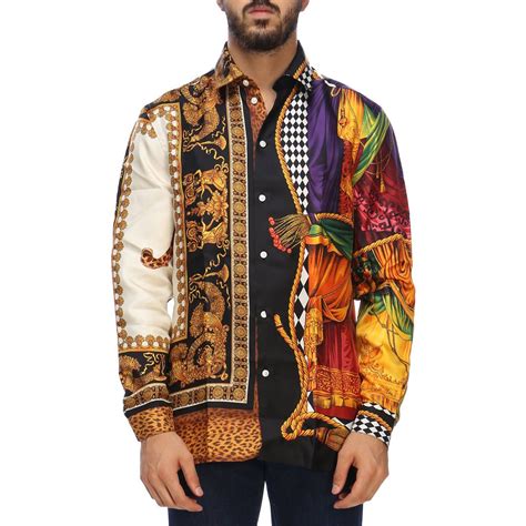 chemise motif versace|Chemises de luxe homme .